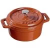 Staub 0.25-Quart Mini Round Cocotte - Burnt Orange -Staub Shop 998099 9660fcbb bd1b 4621 9d4b 4cb930155056