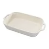 Staub 9" X 13" Ceramic Rectangular Baking Dish - Rustic Ivory 2 Staub 9" X 13" Ceramic Rectangular Baking Dish - Rustic Ivory -Staub Shop 998120