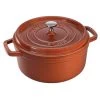 Staub 2.75-Quart Round Cocotte - Burnt Orange -Staub Shop 998122 13e35610 c095 4175 92c8 1df3be4daeaf
