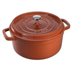 Staub 2.75-Quart Round Cocotte - Burnt Orange