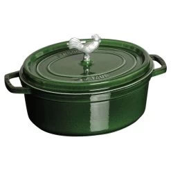 Staub 5.75-Quart Coq Au Vin Cocotte - Basil