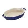 Staub 9" Ceramic Oval Baking Dish - Dark Blue -Staub Shop 998157 aa0849f7 1da7 4d13 95fc 6452968a6246