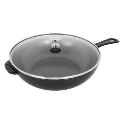 Staub 2.9 Qt Cast Iron Daily Pan | Black