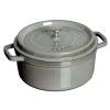 Staub 5.5 Qt. Round Cocotte/Dutch Oven | Graphite Grey
