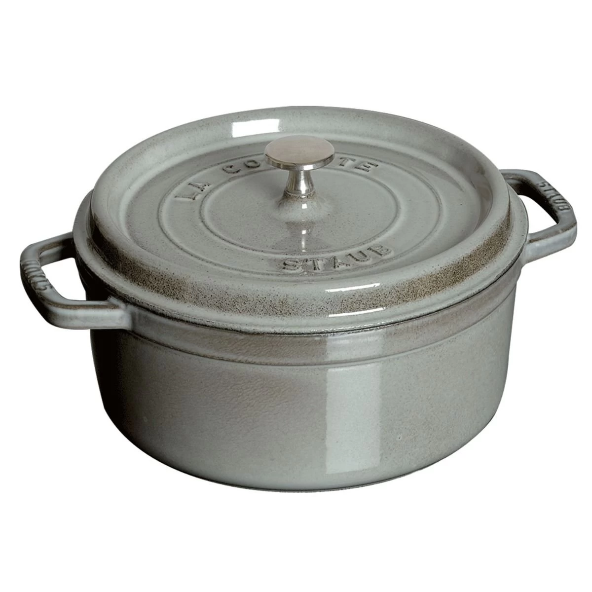Staub 5.5 Qt. Round Cocotte/Dutch Oven | Graphite Grey 3 Staub 5.5 Qt. Round Cocotte/Dutch Oven | Graphite Grey