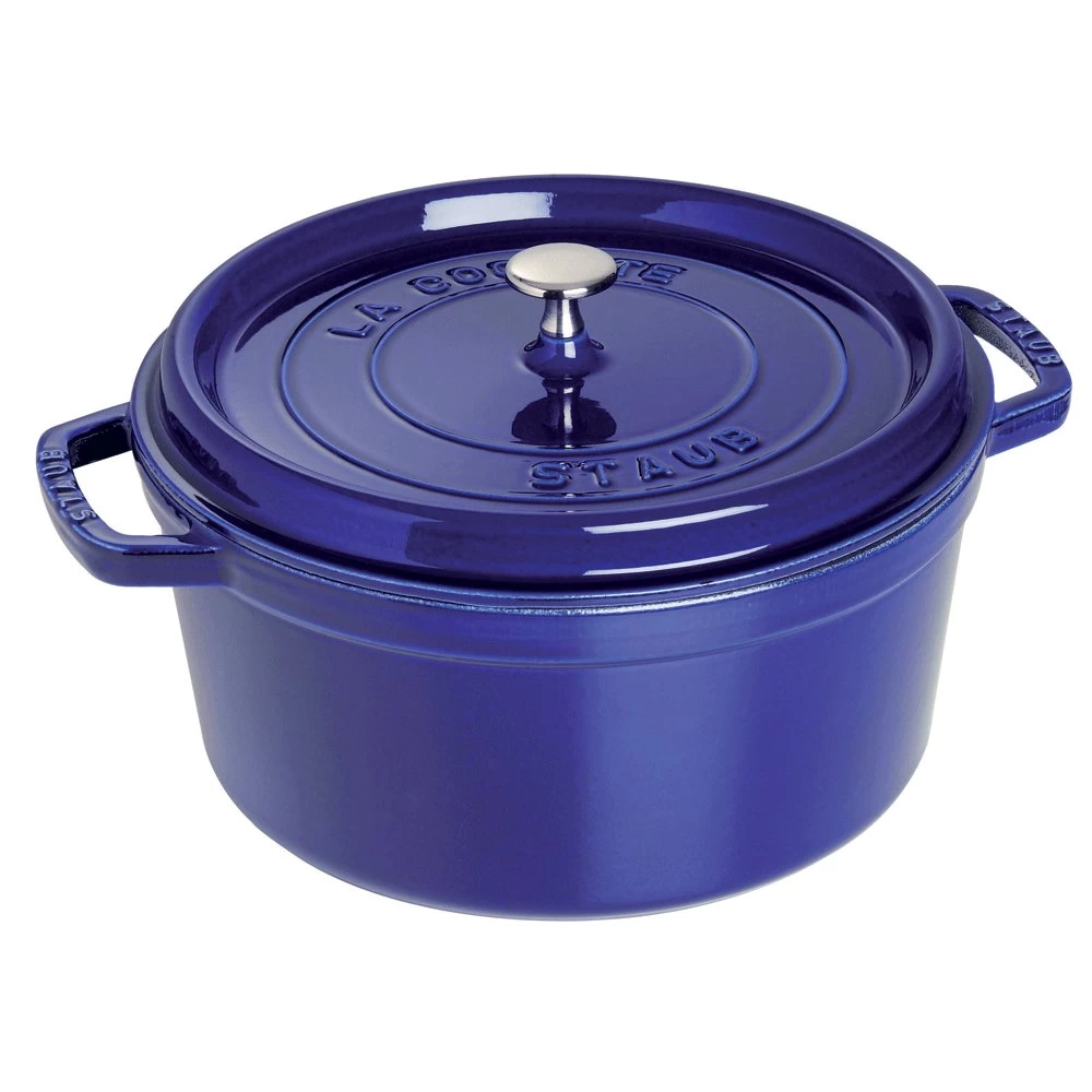 Staub 9 Qt. Round Cocotte/Dutch Oven | Dark Blue