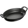 Baking Dish Staub Oval 24 Cm, Black 40509-393-0 2 Baking Dish Staub Oval 24 Cm, Black 40509-393-0 -Staub Shop staub baking dish oval 24 cm black 40509 393 0