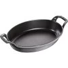 Baking Dish Staub Oval 24 Cm, Graphite Grey 40509-562-0 2 Baking Dish Staub Oval 24 Cm, Graphite Grey 40509-562-0 -Staub Shop staub baking dish oval 24 cm graphite grey 40509 562 0