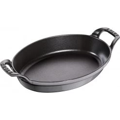Baking Dish Staub Oval 24 Cm, Graphite Grey 40509-562-0