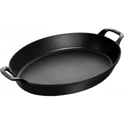 Baking Dish Staub Oval 37 Cm, Black 40508-283-0