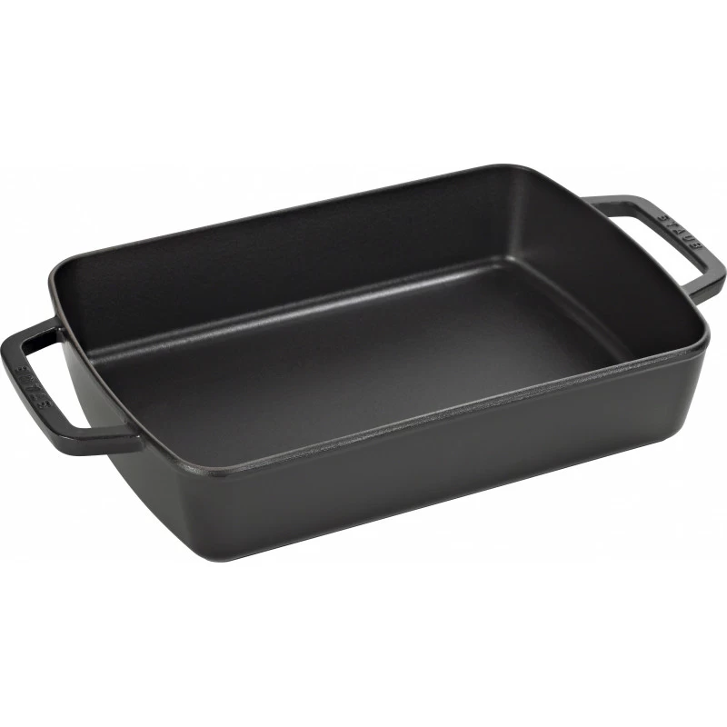 Baking Dish Staub Rectangular 30 X 20 Cm, Black 40510-323-0 3 Baking Dish Staub Rectangular 30 X 20 Cm, Black 40510-323-0