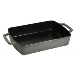 Baking Dish Staub Rectangular 30 X 20 Cm, Graphite Grey 40510-324-0