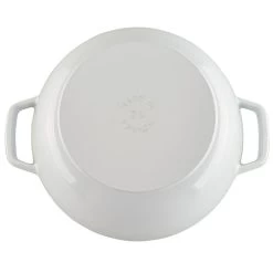Staub 3.75 Qt. Essential French Oven | White -Staub Shop staub cast iron 4 qt essential f 2