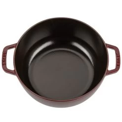 Staub 3.75 Qt. Essential French Oven | Grenadine -Staub Shop staub cast iron 4 qt essential f 4 1
