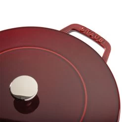 Staub 3.75 Qt. Essential French Oven | Grenadine -Staub Shop staub cast iron 4 qt essential f 5 1