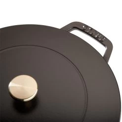Staub 3.75 Qt. Essential French Oven | Matte Black 10 Staub 3.75 Qt. Essential French Oven | Matte Black -Staub Shop staub cast iron 4 qt essential f 5 3