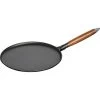 Pan Staub Cast Iron For Pancake 28 Cm, Black 40509-525-0 1 Pan Staub Cast Iron For Pancake 28 Cm, Black 40509-525-0 -Staub Shop staub cast iron frying pan pancake 28 cm black 40509 525 0