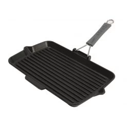 Pan Staub Cast Iron Grill Rectangular 34 Cm, Black 40509-343-0
