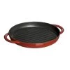 Pan Staub Cast Iron Grill Round 26 Cm, Cherry 40510-309-0 2 Pan Staub Cast Iron Grill Round 26 Cm, Cherry 40510-309-0 -Staub Shop staub cast iron grill pan round 26 cm cherry 40510 309 0