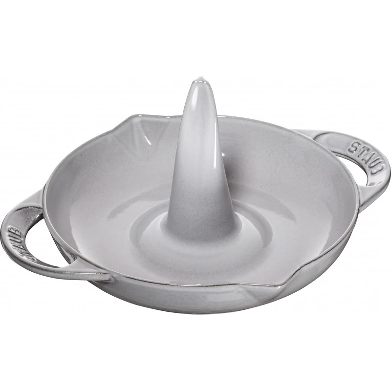 Baking Dish Staub Cast Iron Vertical Chicken Roaster 24 Cm, Graphite Grey 40509-517-0 3 Baking Dish Staub Cast Iron Vertical Chicken Roaster 24 Cm, Graphite Grey 40509-517-0