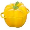 Staub Ceramic Cocotte Paprika 12 Cm, Yellow 40500-324-0 -Staub Shop staub ceramic cocotte paprika 12 cm yellow 40500 324 0