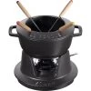 Staub Round Fondue Set 16 Cm, Black 40511-970-0 -Staub Shop staub la fondue set 1 1 l black 40511 970 0