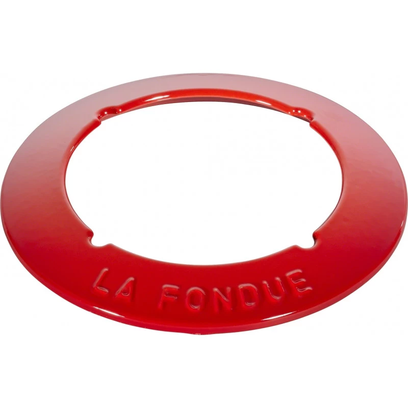 Staub Round Fondue Set 16 Cm, Cherry 40511-973-0 7 Staub Round Fondue Set 16 Cm, Cherry 40511-973-0 - Image 5