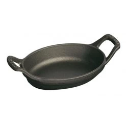 Baking Dish Staub Mini Oval 15 Cm, Black 40509-546-0