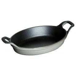 Baking Dish Staub Mini Oval 15 Cm, Graphite Grey 40509-545-0