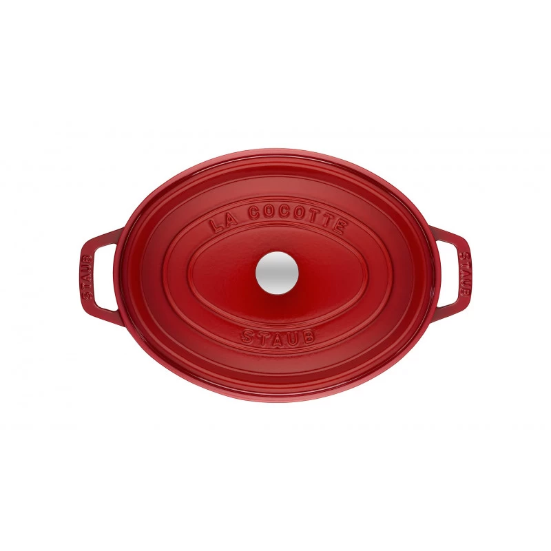 Staub Oval Cocotte 23 Cm, Cherry 40509-830-0 4 Staub Oval Cocotte 23 Cm, Cherry 40509-830-0 - Image 2