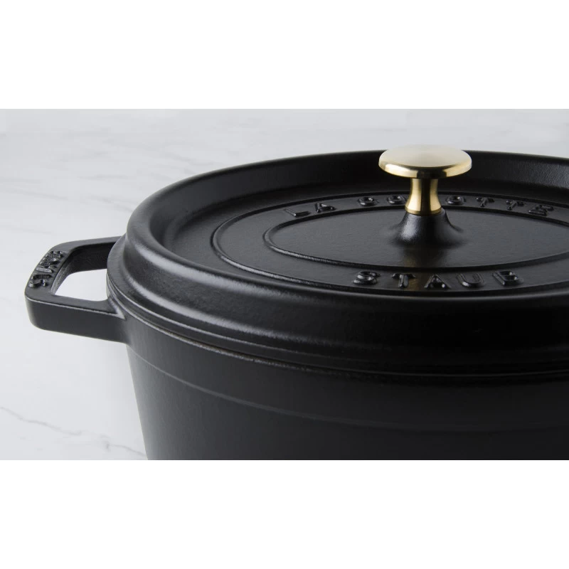 Staub Oval Cocotte 27 Cm, Black 40500-271-0 4 Staub Oval Cocotte 27 Cm, Black 40500-271-0 - Image 2