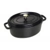 Staub Oval Cocotte 29 Cm, Black 40509-315-0 -Staub Shop staub oval cocotte 29 cm black 40509 315 0