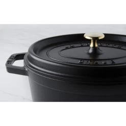 Staub Oval Cocotte 29 Cm, Black 40509-315-0 6 Staub Oval Cocotte 29 Cm, Black 40509-315-0 -Staub Shop staub oval cocotte 29 cm black 40509 315 0 2