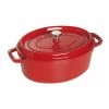 Staub Oval Cocotte 29 Cm, Cherry 40509-857-0 1 Staub Oval Cocotte 29 Cm, Cherry 40509-857-0 -Staub Shop staub oval cocotte 29 cm cherry 40509 857 0