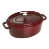Staub Oval Cocotte 29 Cm, Grenadine Red 40509-364-0 -Staub Shop staub oval cocotte 29 cm grenadine red 40509 364 0