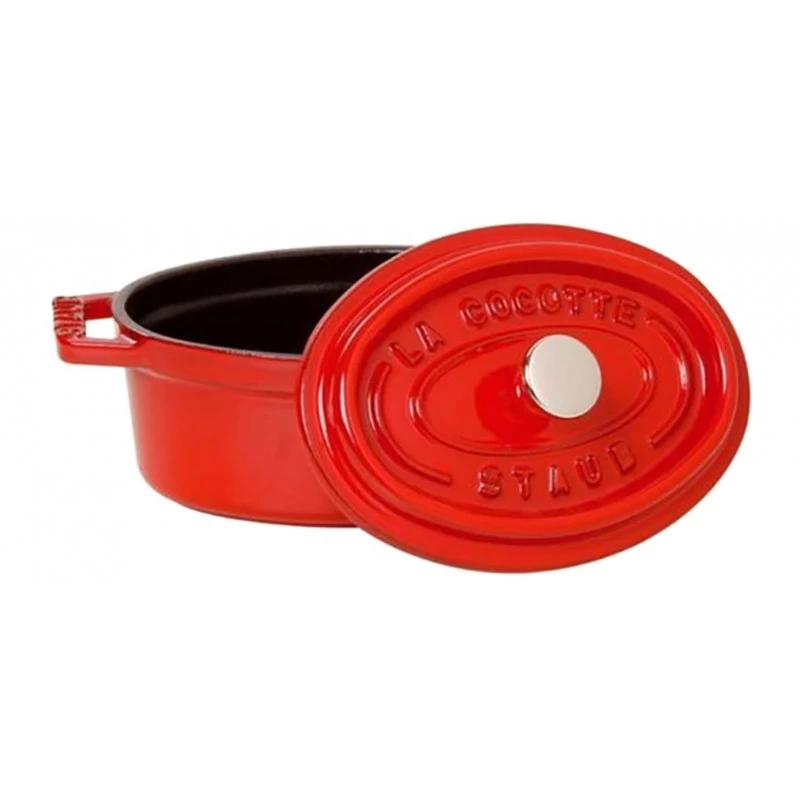 Staub Oval Cocotte 31cm, Cherry 40509-866-0 4 Staub Oval Cocotte 31cm, Cherry 40509-866-0 - Image 2