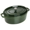 Staub Oval Cocotte 33 Cm, Basil 40509-691-0 1 Staub Oval Cocotte 33 Cm, Basil 40509-691-0 -Staub Shop staub oval cocotte 33 cm basil 40509 691 0