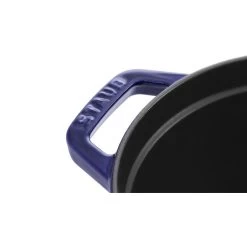 Staub Oval Cocotte 33 Cm, Dark Blue 40510-290-0 -Staub Shop staub oval cocotte 33 cm dark blue 40510 290 0 2