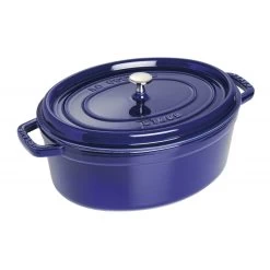 Staub Oval Cocotte 33 Cm, Dark Blue 40510-290-0