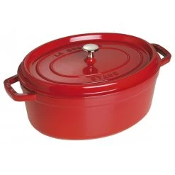 Staub Oval Cocotte 37 Cm, Cherry 40509-876-0