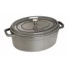 Staub Oval Cocotte 37 Cm, Graphite Grey 40509-369-0 1 Staub Oval Cocotte 37 Cm, Graphite Grey 40509-369-0 -Staub Shop staub oval cocotte 37 cm graphite grey 40509 369 0