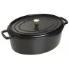 Staub Oval Cocotte 41 Cm, Black 40509-509-0 -Staub Shop staub oval cocotte 41 cm black 40509 509 0