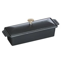 Staub Rectangular Terrine 30x11 Cm, Black 40509-575-0
