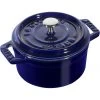 Staub Round Cocotte 10 Cm, Dark Blue 40510-262-0 1 Staub Round Cocotte 10 Cm, Dark Blue 40510-262-0 -Staub Shop staub round cocotte 10 cm dark blue 40510 262 0