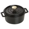 Staub Round Cocotte 12 Cm, Black 40509-471-0 2 Staub Round Cocotte 12 Cm, Black 40509-471-0 -Staub Shop staub round cocotte 12 cm black 40509 471 0