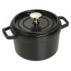 Staub Round Cocotte 16 Cm, Black 40509-480-0 -Staub Shop staub round cocotte 16 cm black 40509 480 0
