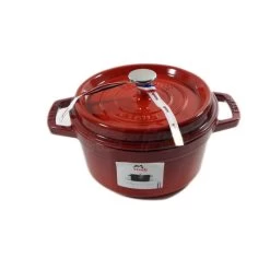Staub Round Cocotte 20 Cm, Cherry 40509-820-0 5 Staub Round Cocotte 20 Cm, Cherry 40509-820-0 -Staub Shop staub round cocotte 20 cm cherry 40509 820 0 1