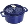 Staub Round Cocotte 22 Cm, Dark Blue 40510-265-0 -Staub Shop staub round cocotte 22 cm dark blue 40510 265 0