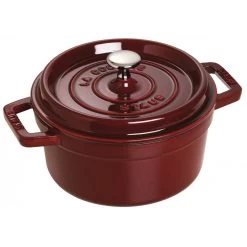Staub Round Cocotte 22 Cm, Grenadine Red 40509-355-0