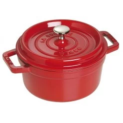 Staub Round Cocotte 22 Cm, 小herry 40509-825-0